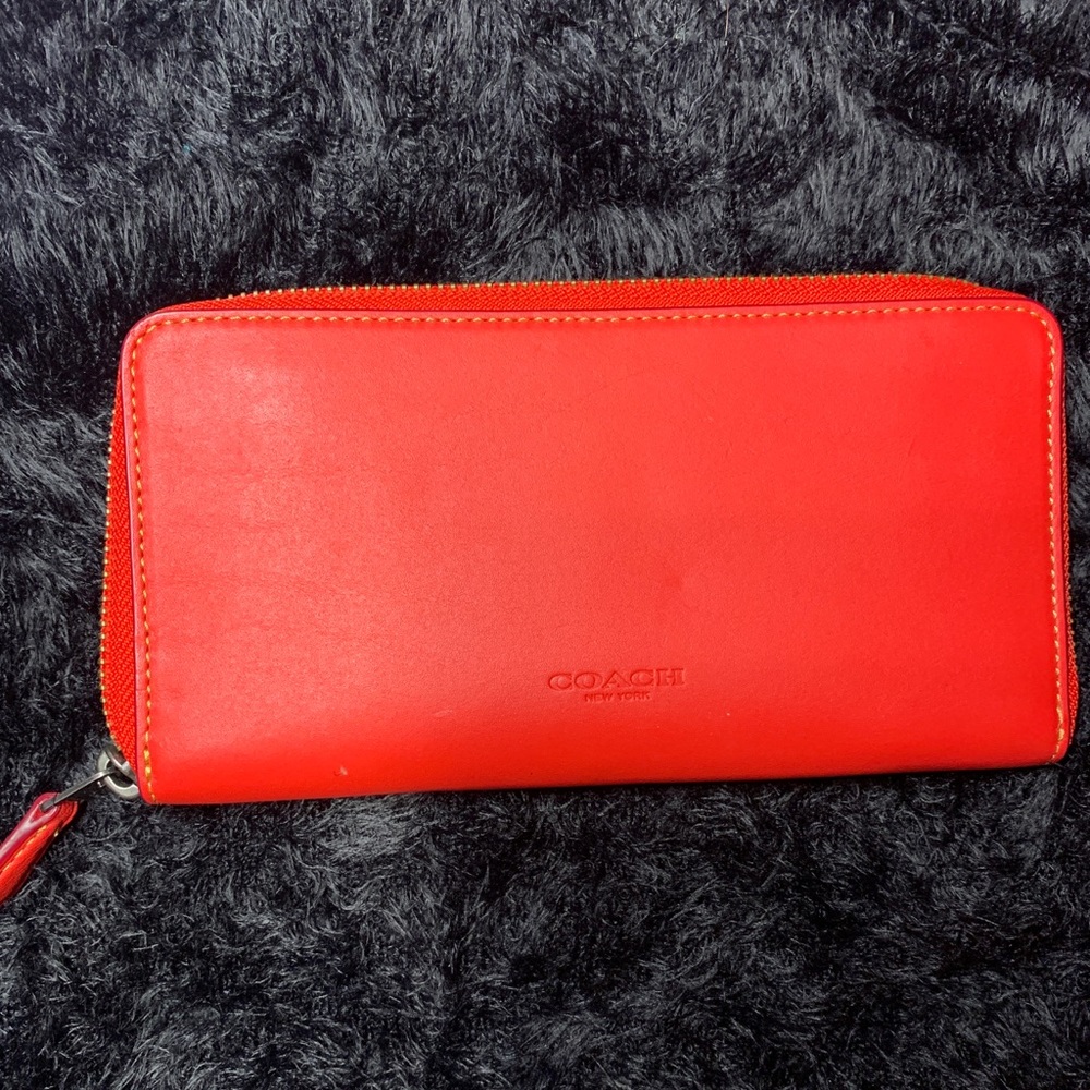 Coach X Disney Mickey Mouse Motorcycle Wallet - Picture 2 of 5